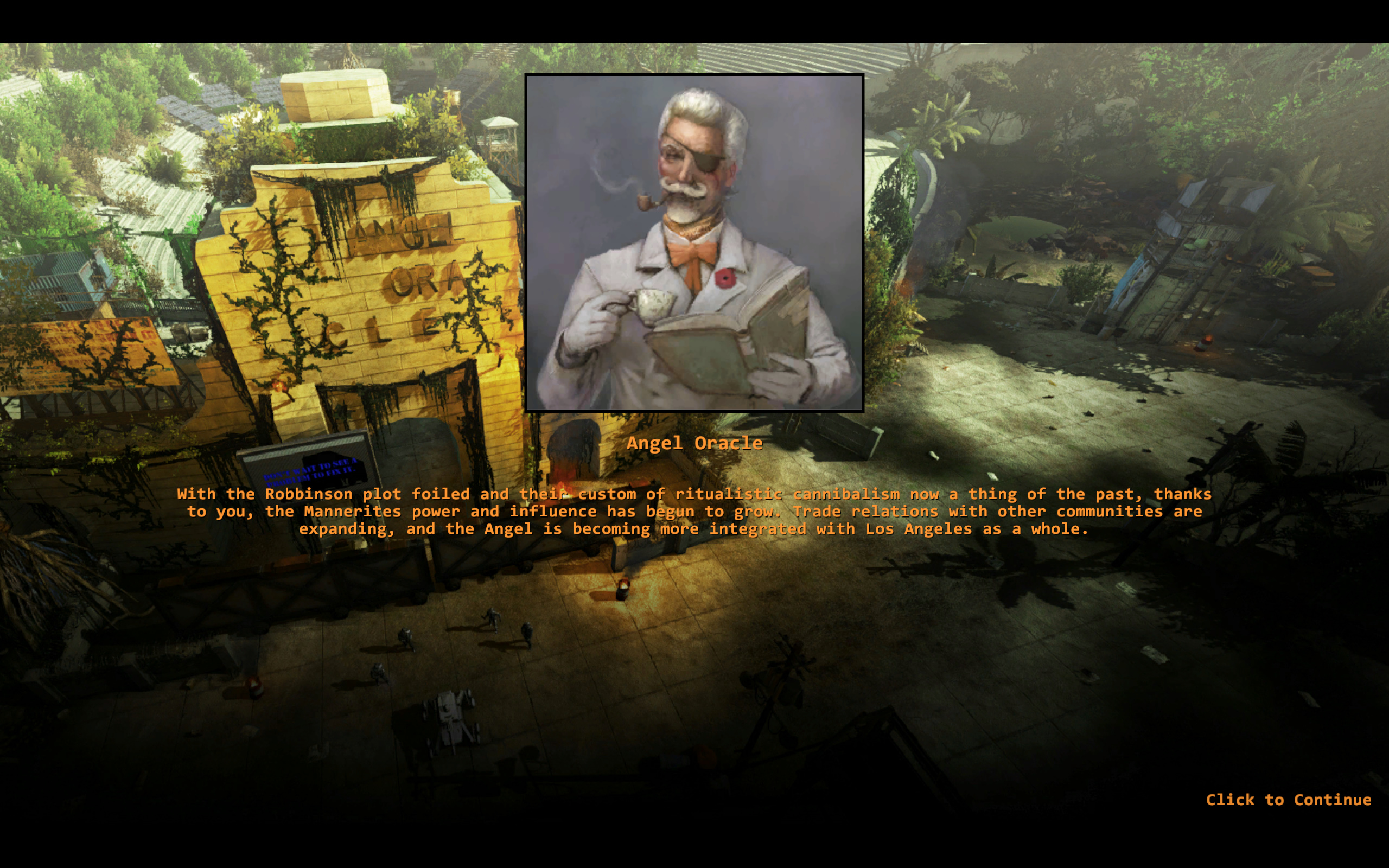 Wasteland 2 Ending Angel Oracle